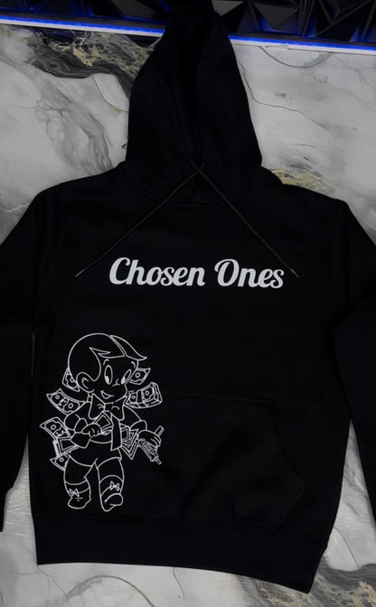MONEY MAKERS BLACK HOODIE